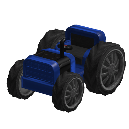Drivable Blue Tractor Roblox item