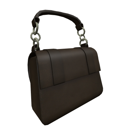 Brown leather handbag thumbnail