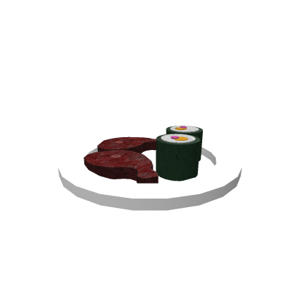Sushi and pork