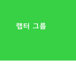 Raptor랩터 그룹