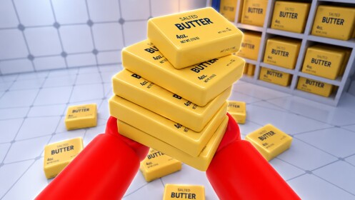 [MAGIC!] Clean the Butter! 🧈 