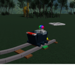 Cart Ride Into Dinosaur!