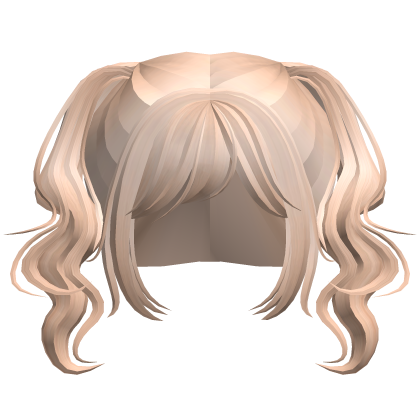 ♡ cheap short wavy ponytails (blonde) Roblox item
