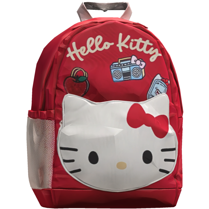 Red Ello Kitty Backpack 3.0