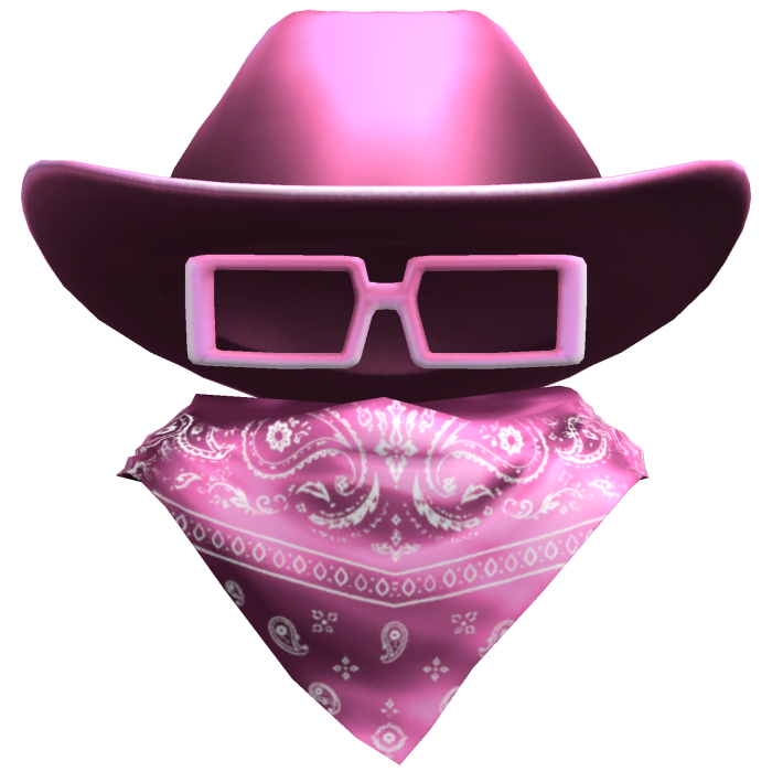 Glowing Pink Cowboy 