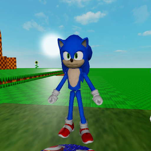 Sonic game official Roblox game thumbnail