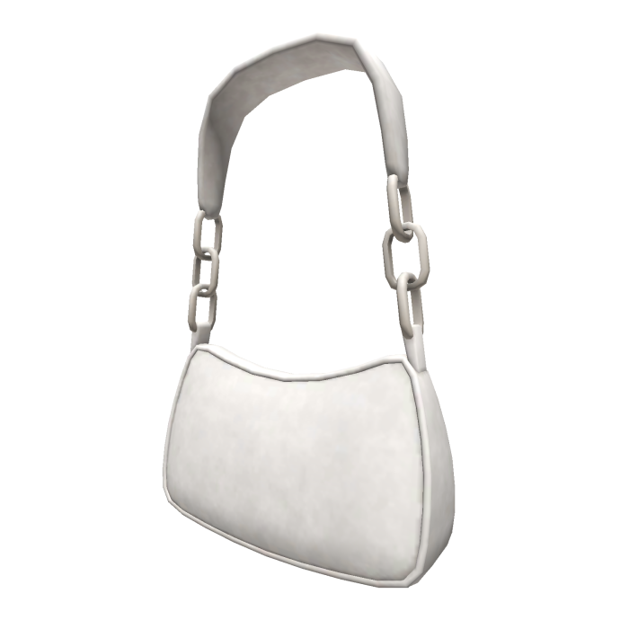 White Trendy Shoulder Bag