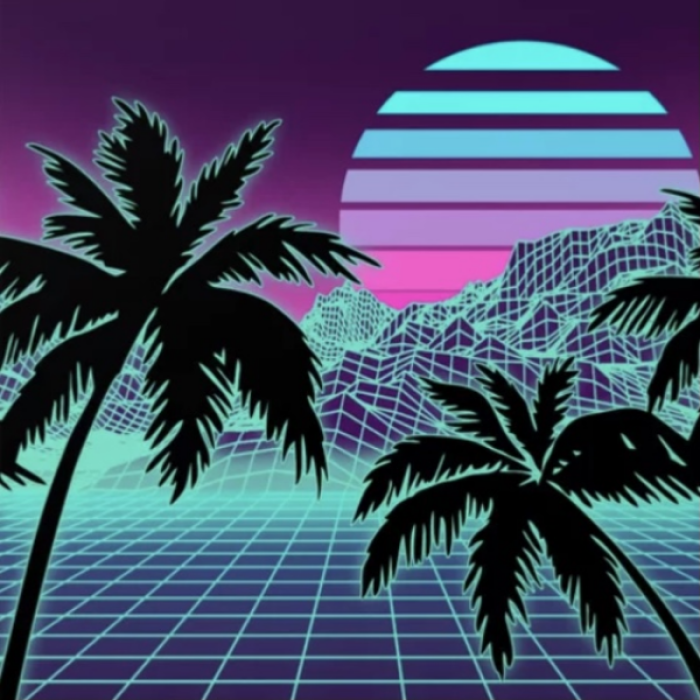 Neon Sunset 8 Roblox decal