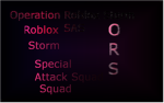Operation Roblox Storm SAS