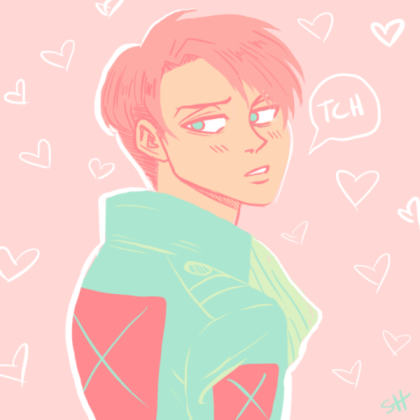 Levi in Pastel Roblox decal