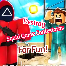 Destroy Squid Game Contestants for Fun!