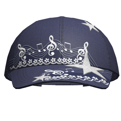 Musical Mori Kei Cap Navy