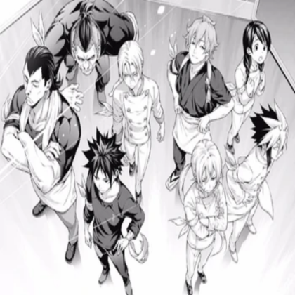 Food Wars - Rebels Manga Spread Roblox decal
