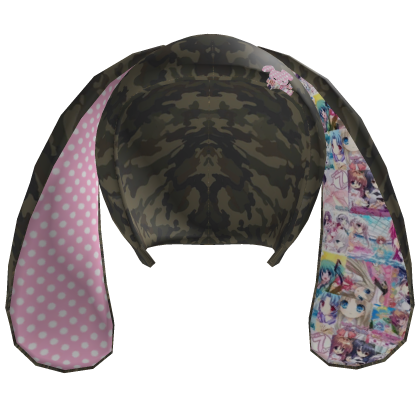 anime bunny camohood (◍ ´꒳` ◍)
