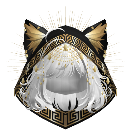 Egyptian Bob w/ Divine Gold Black Hood