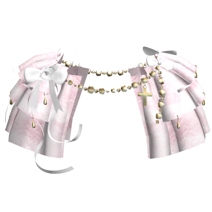 Pink Victorian Lace Ribbon Dress 3.0
