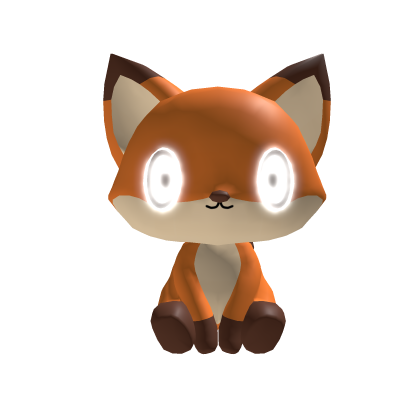 Glowing Fox Shoulder Pet