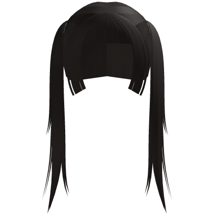  ☆ popstar hime twintails in dark brown Roblox item