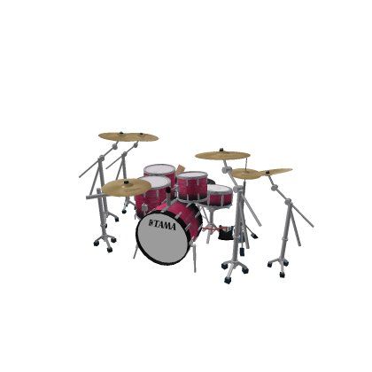 Pink TAMA Drumkit