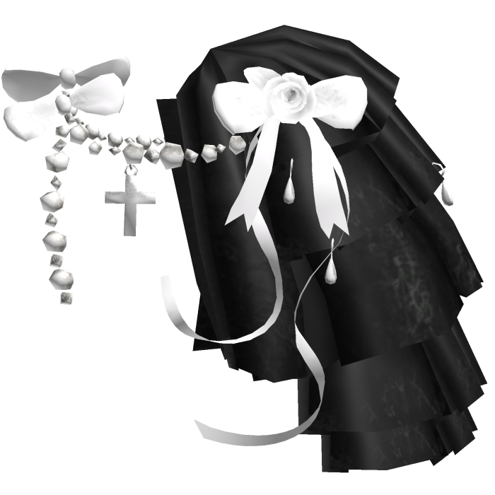 Victorian Lace Pearl White Ribbon Shoulder [L]