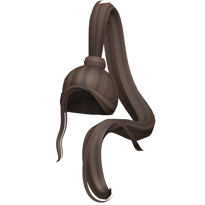 -',ৎ High Popstar Ponytail in Light Brown