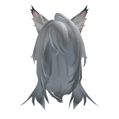 Severian - White Cat Hair and Ears | ZZZ