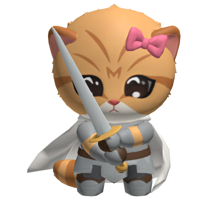kitten knight plushie