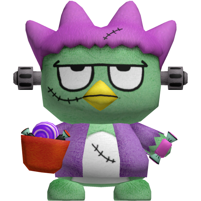 Badtz-Maru Halloween Plushie Sanrio