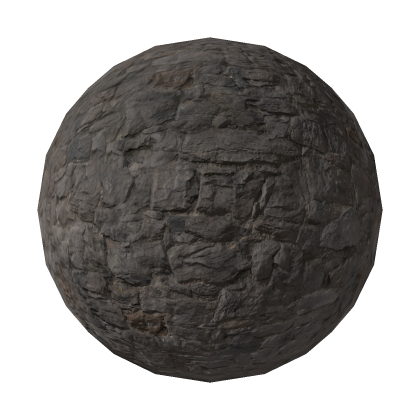 Damaged Rock Wall PBR