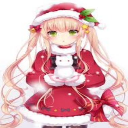 Christmas Anime Girl Roblox decal