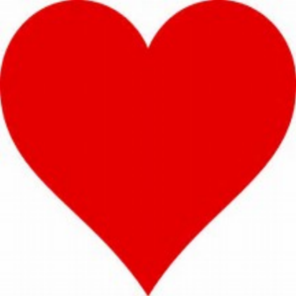 Heart for love when u love Roblox decal