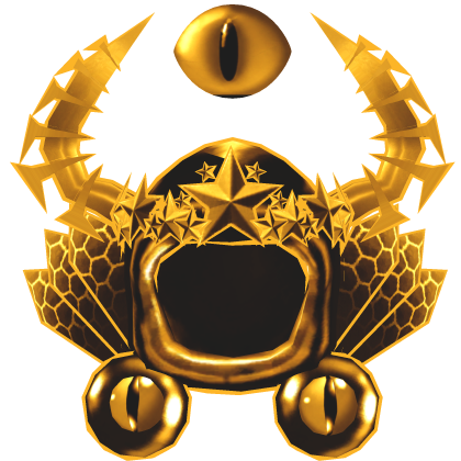 [Animated Eye] Yellow Dominus + Horns + Crown