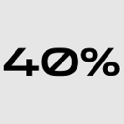 40% de descuento