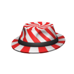 Red Candy Cane Fedora 🎄