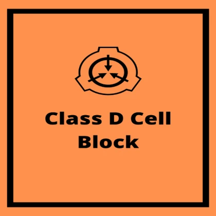 Class D cell block sign