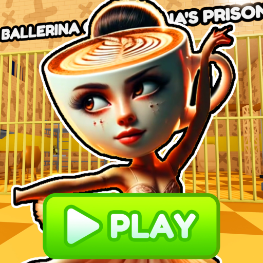 ☕ BALLERINA CAPPUCCINA PRISON RUN OBBY official Roblox game thumbnail
