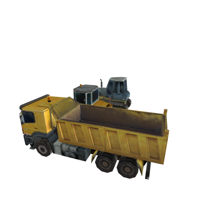 Construction Vehicle's Mesh