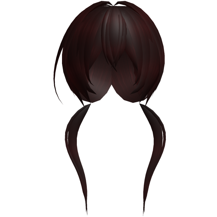 Red Niche Horror Protagonist Vkei Pigtails 9.  