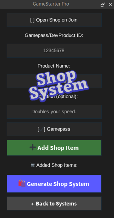 Game Starter Lite AlphaV0.3 preview 1