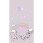 Glitch rainbows
