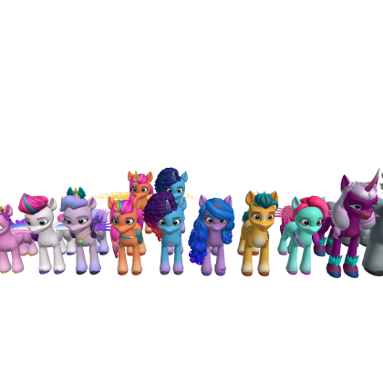 My Little Pony G5 Make Your Mark characters