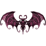 Dark Pink Wings of Temptress
