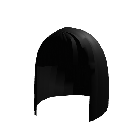 Short Black Bob Roblox item
