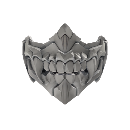 Oni Dragon Mask - White