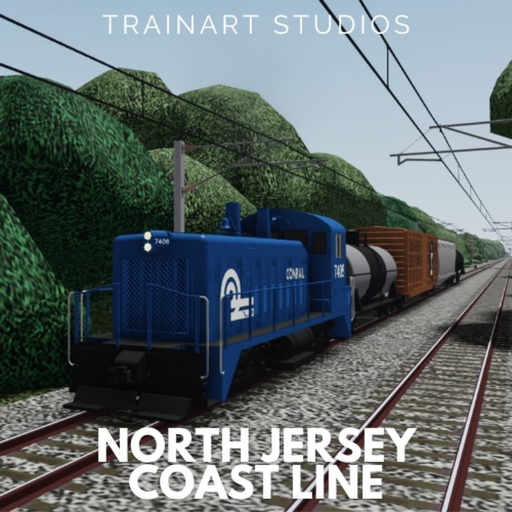 NJT North Jersey Coast Line (Conrail Trains) Roblox game