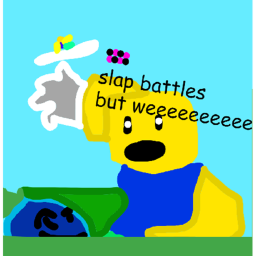 slap battles but weeeeee
