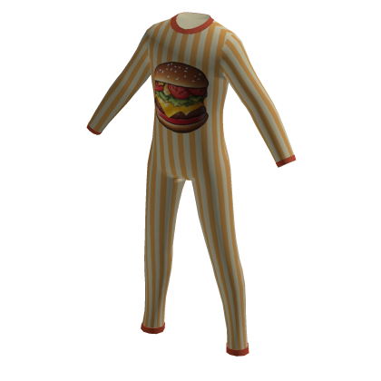Cute Cheeseburger Onesie thumbnail