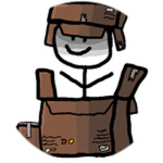 Cardboard Stickman