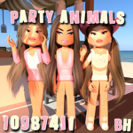 彡 PARTY ANIMALS