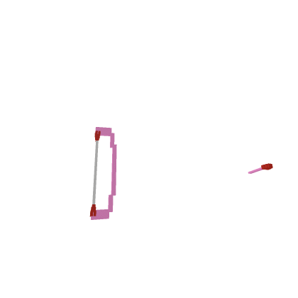 cupid bow, put arrow in replicacted
